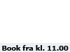 Reservation ikke mulig nu